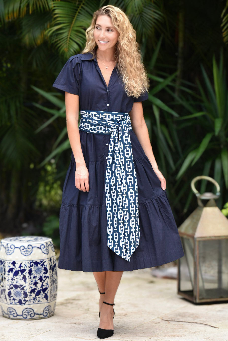 Kristina Dress Navy