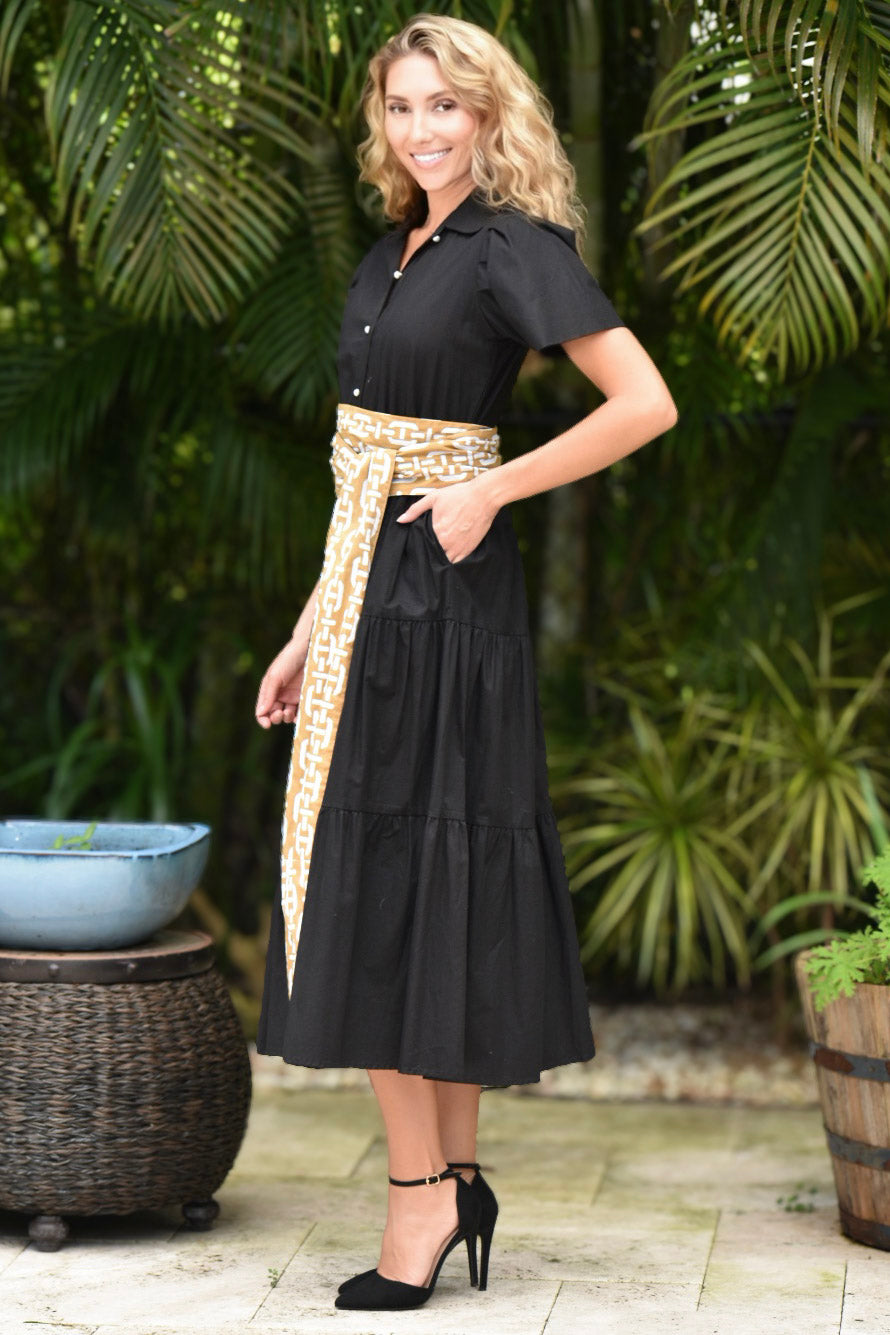 Kristina Dress Charcoal