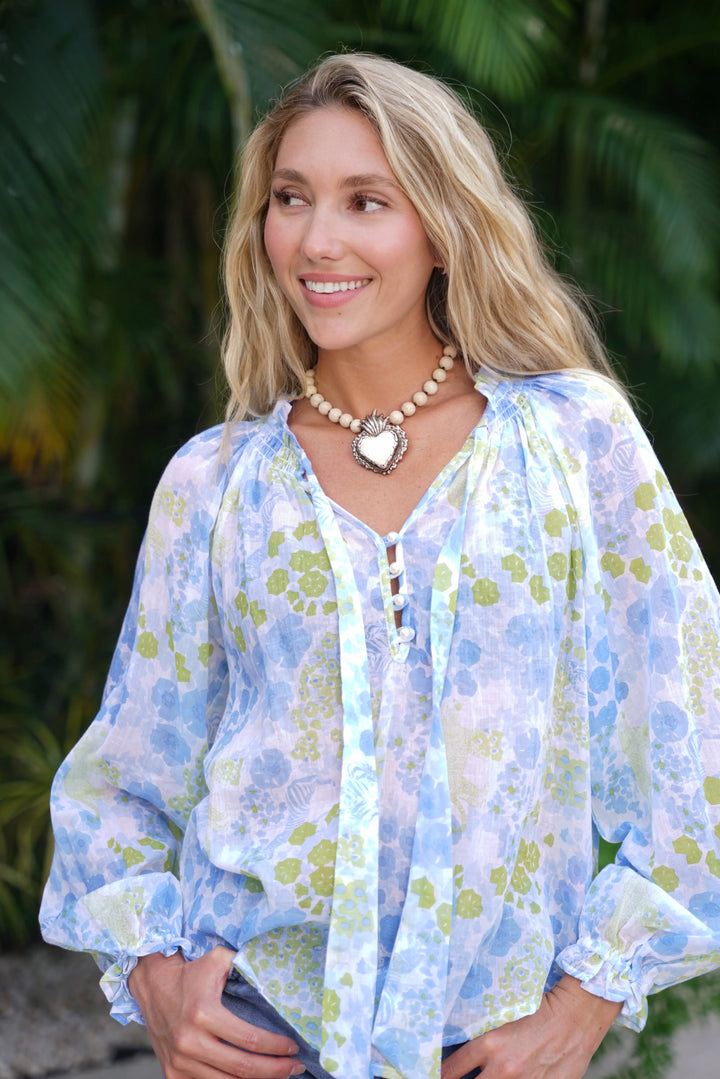 Bobbi Top Brazil Blue