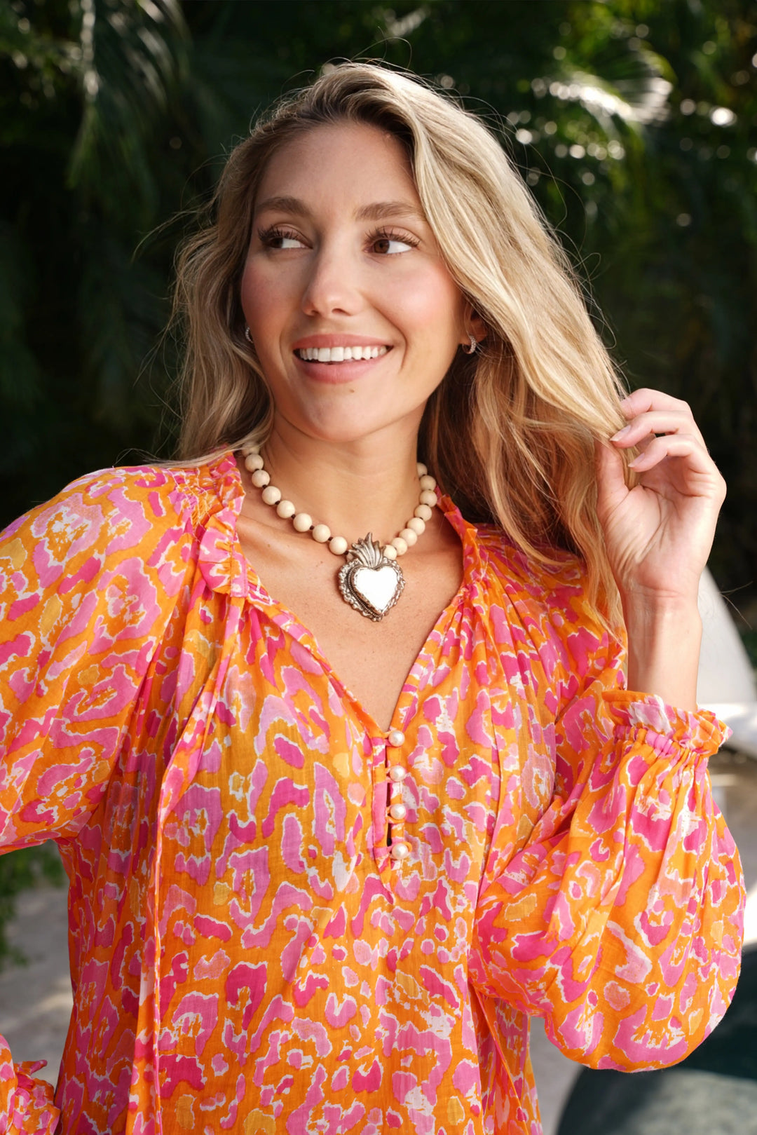 Bobbi Top Orange Marie