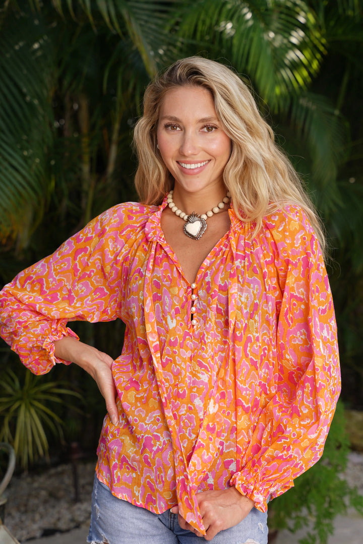 Bobbi Top Orange Marie