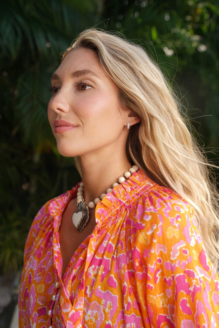 Bobbi Top Orange Marie