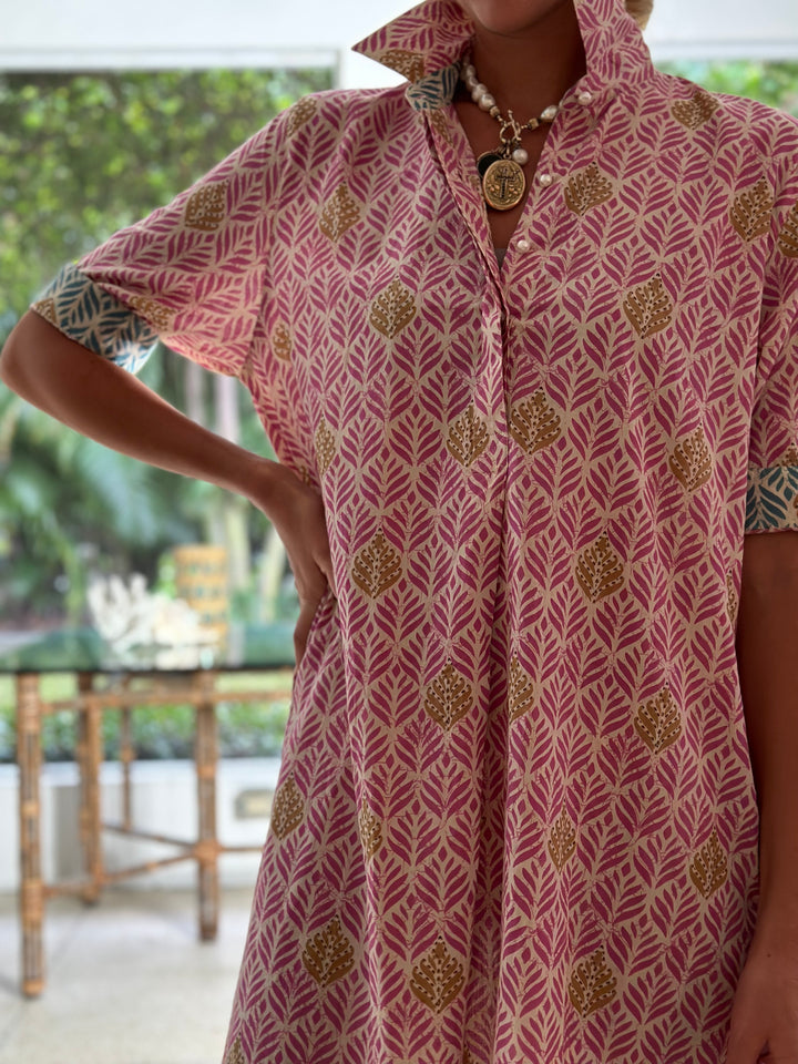 Amelia Dress Colony Pink