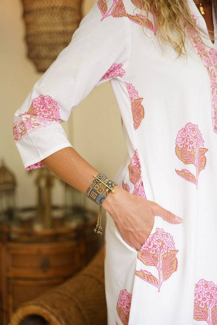 Darviny Kaftan Hydrangea Pink