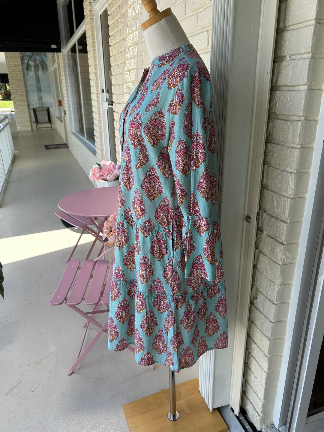 Garden Dress Bahama Sea