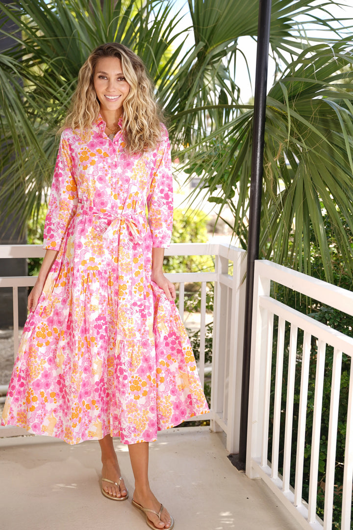 June Dress Brazil Pink