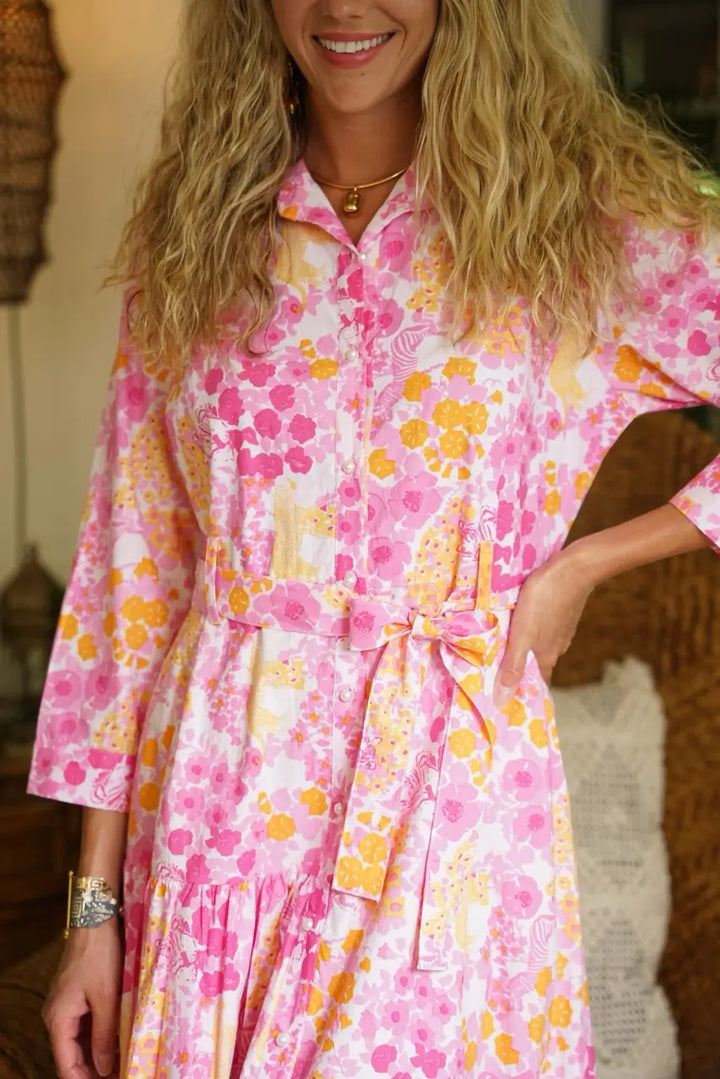 June Dress Brazil Pink