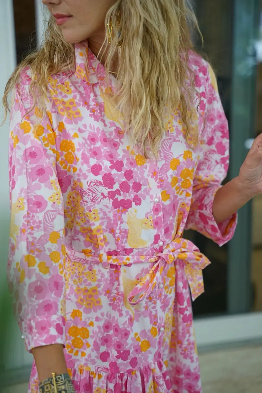 June Dress Brazil Pink