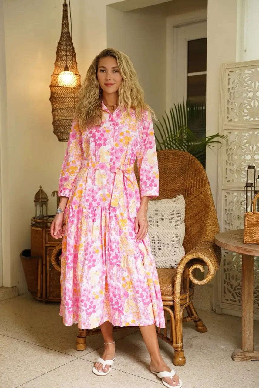 June Dress Brazil Pink