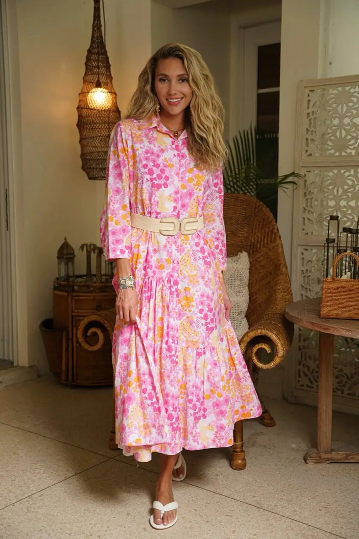 June Dress Brazil Pink