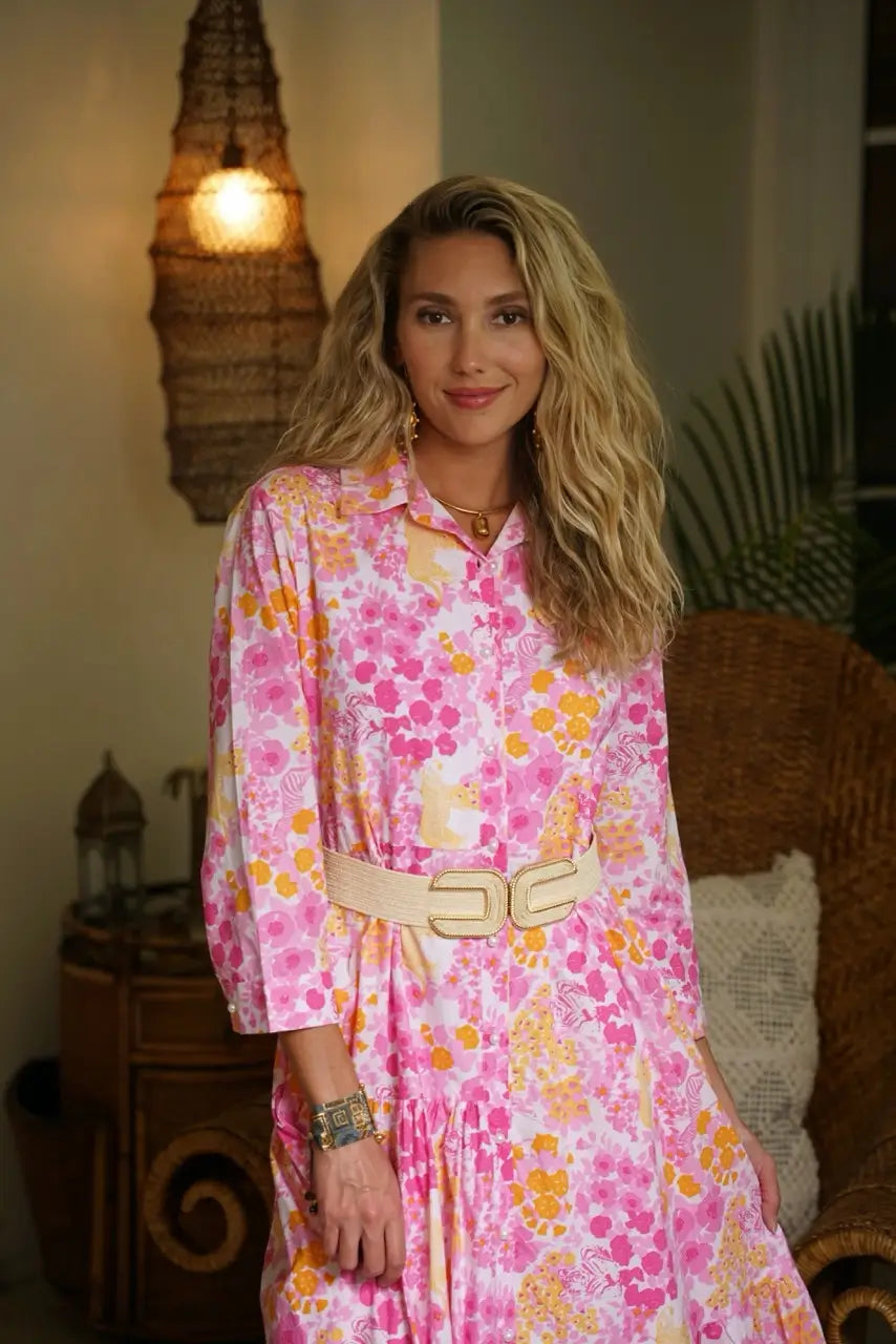 June Dress Brazil Pink