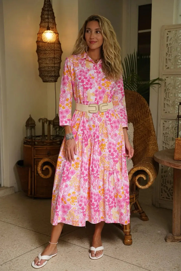 June Dress Brazil Pink