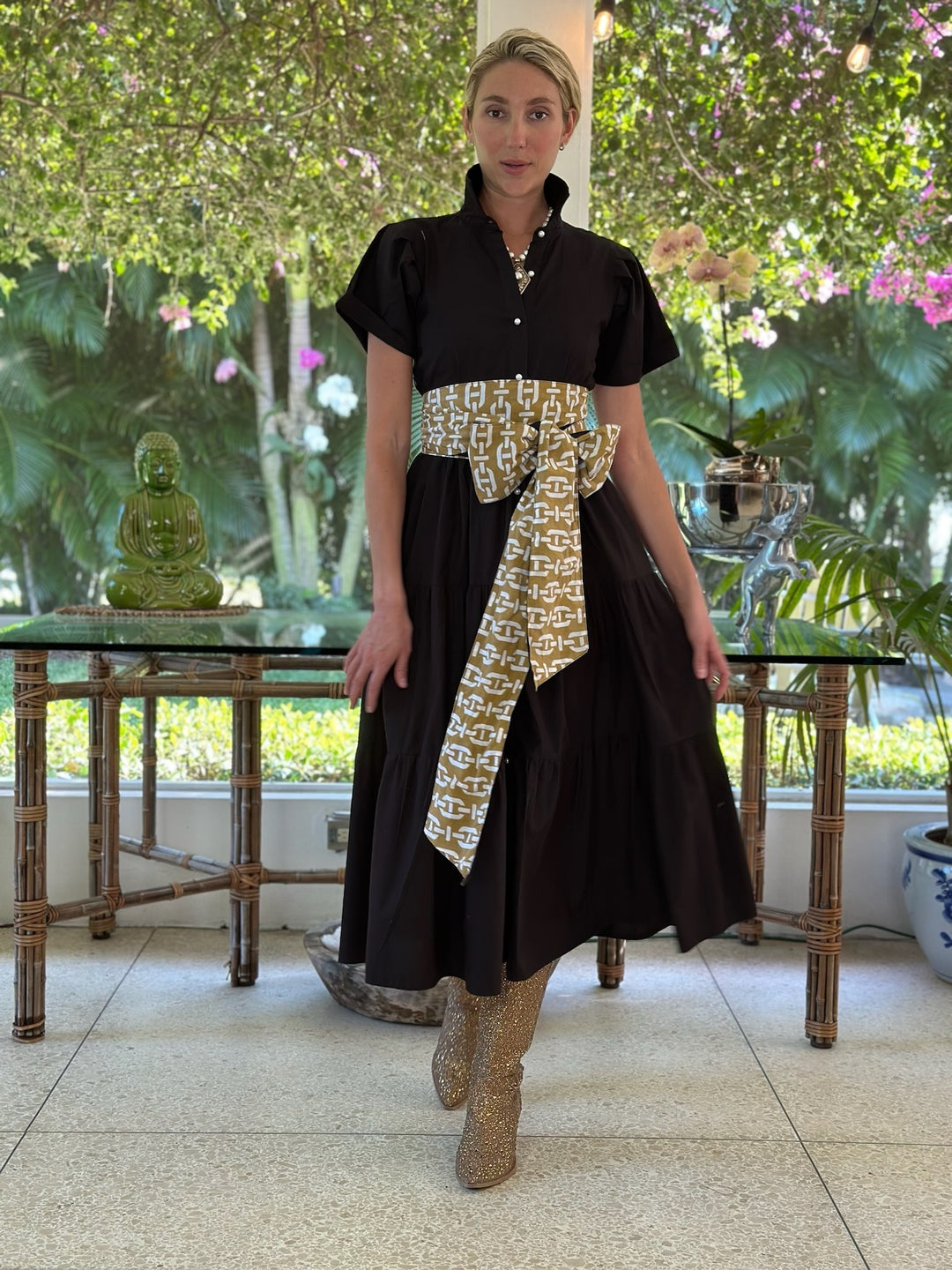 Kristina Dress Charcoal