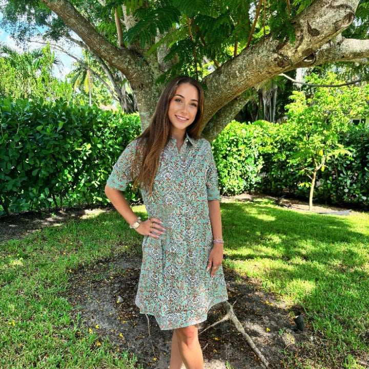 Amelia Dress Celadon