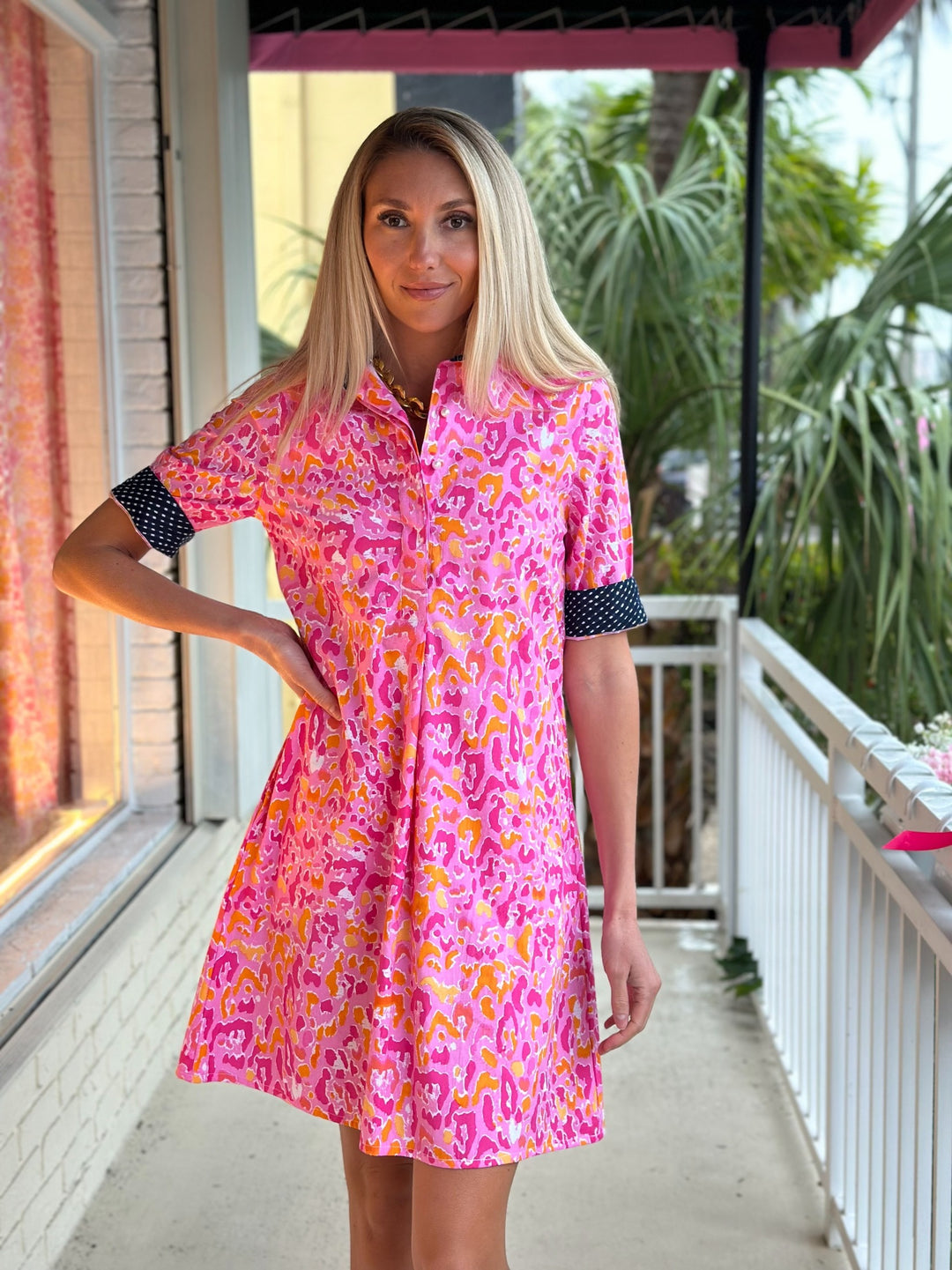 Charlotte Dress Pink Marie