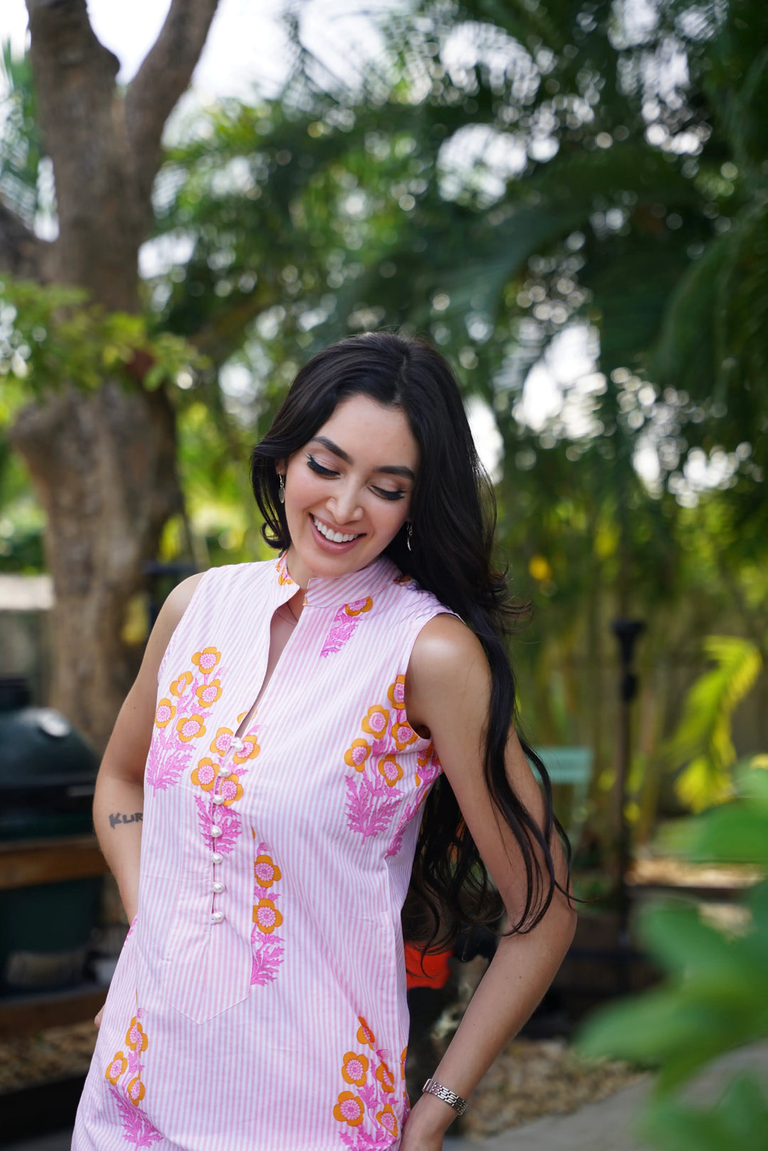 Ketsia Dress Bouquet Pink