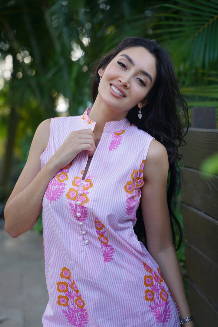 Ketsia Dress Bouquet Pink