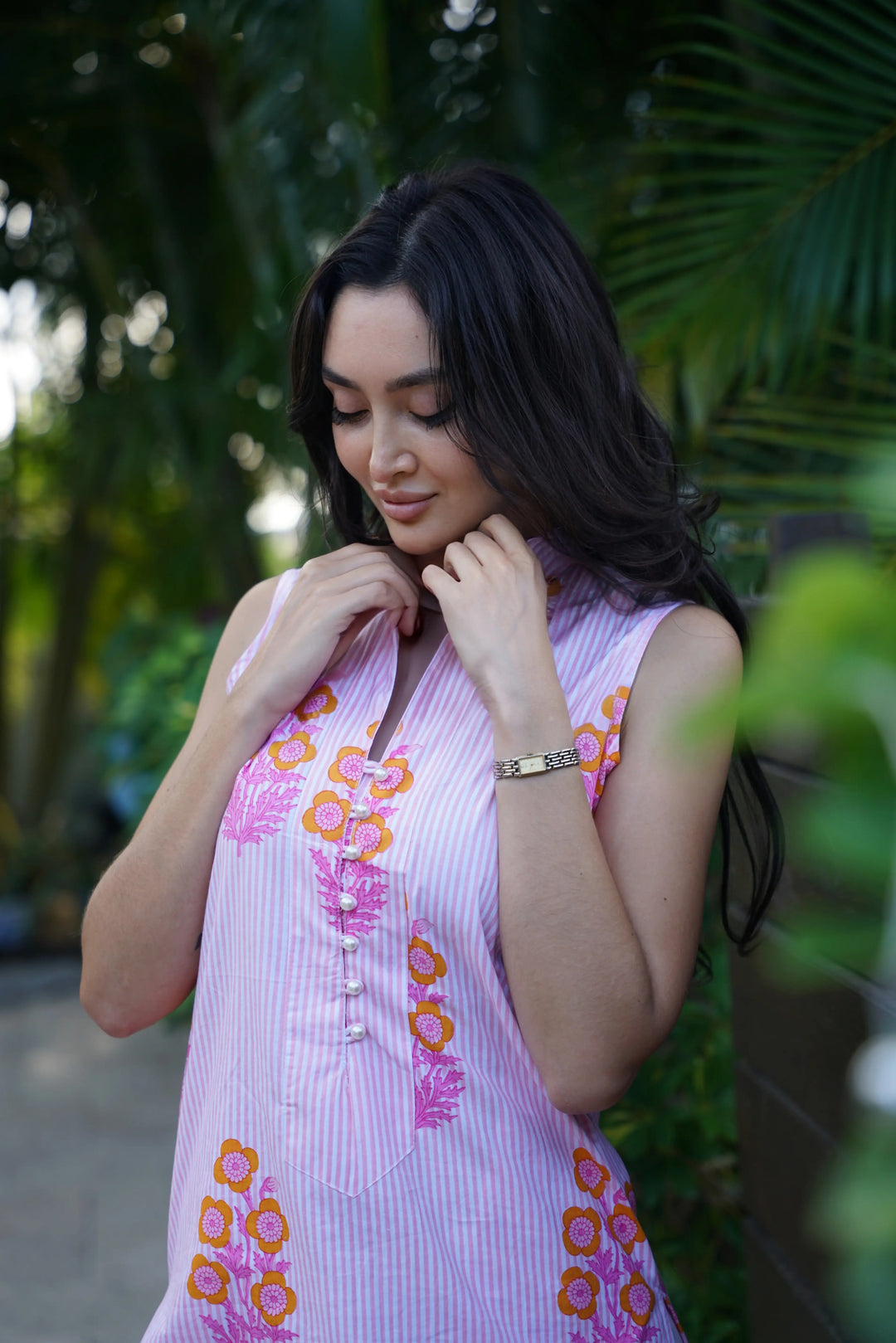 Ketsia Dress Bouquet Pink