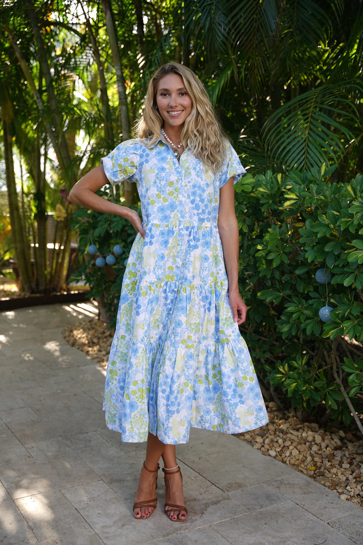 Kristina Dress Brazil Blue