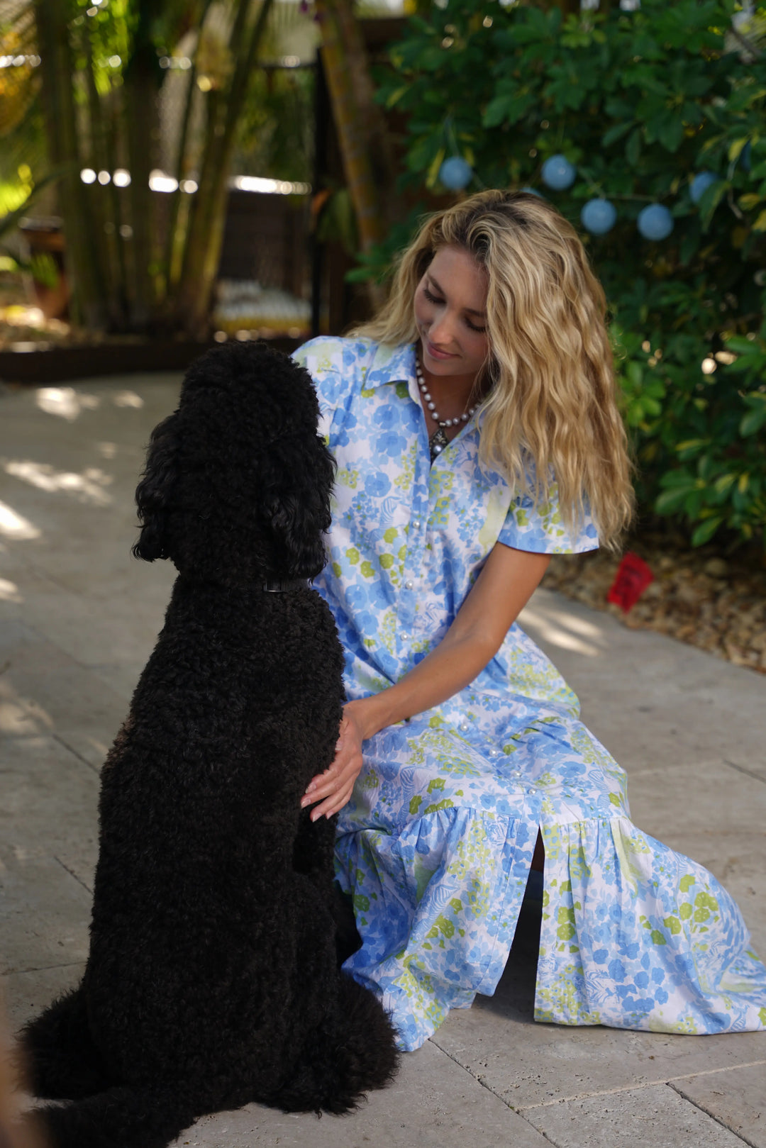 Kristina Dress Brazil Blue