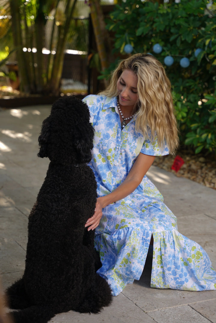 Kristina Dress Brazil Blue