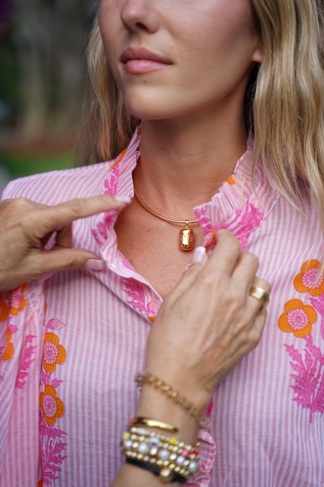 Scarlett Top Bouquet Pink