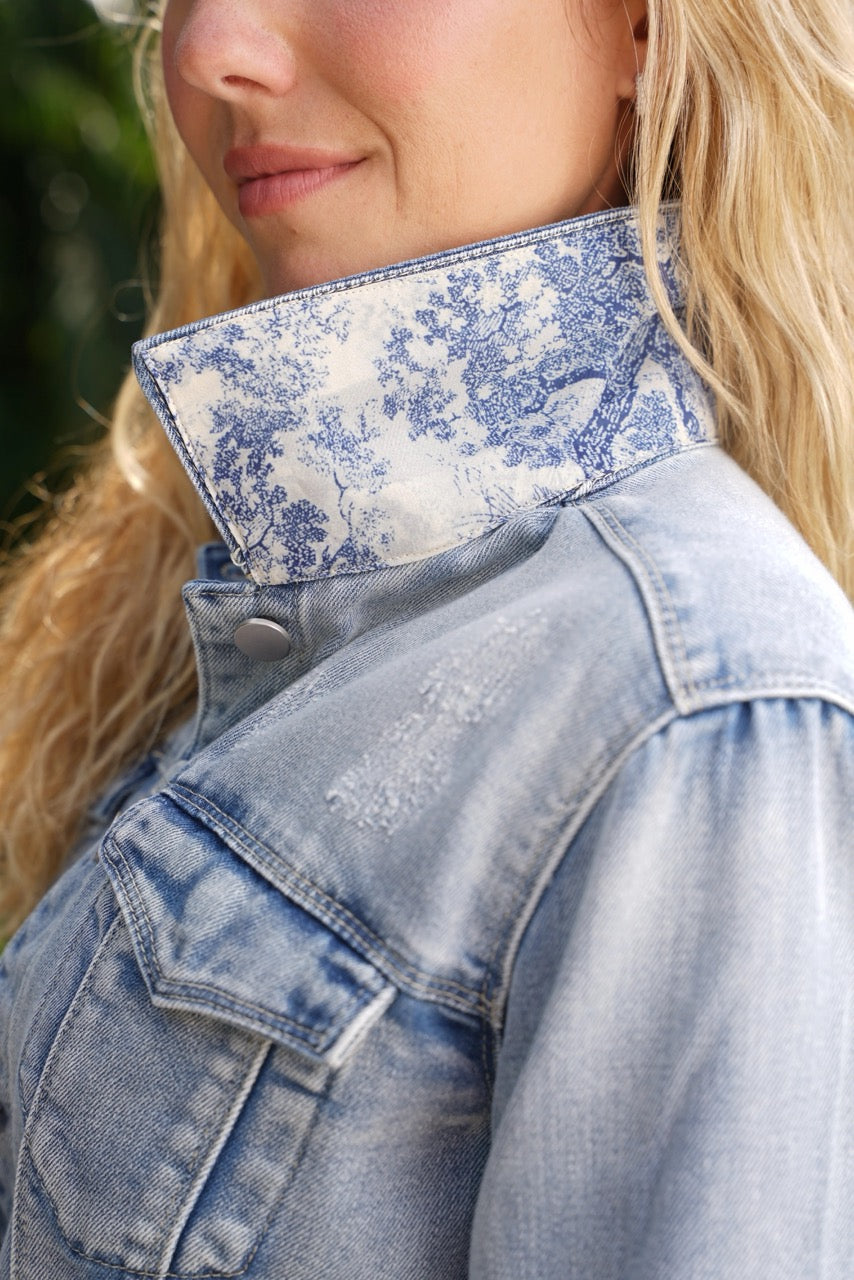 The Light  Denim Jacket /  Totally Toile