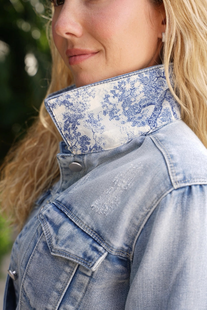 The Light  Denim Jacket /  Totally Toile