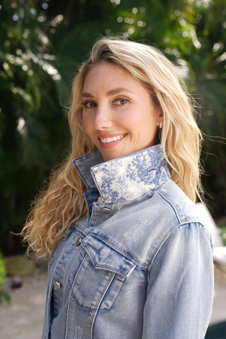 The Light  Denim Jacket /  Totally Toile