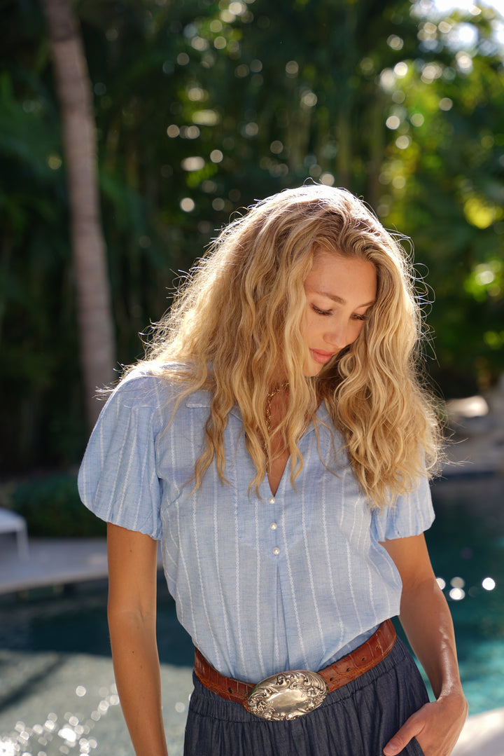 Virginia Top Light Denim