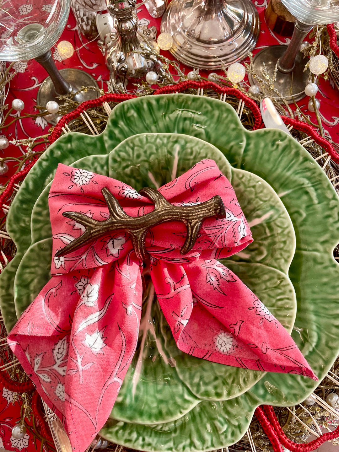 The Nantucket Red Tablecloth
