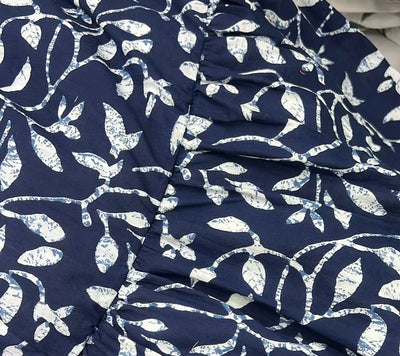 Kristina Dress Batik Navy