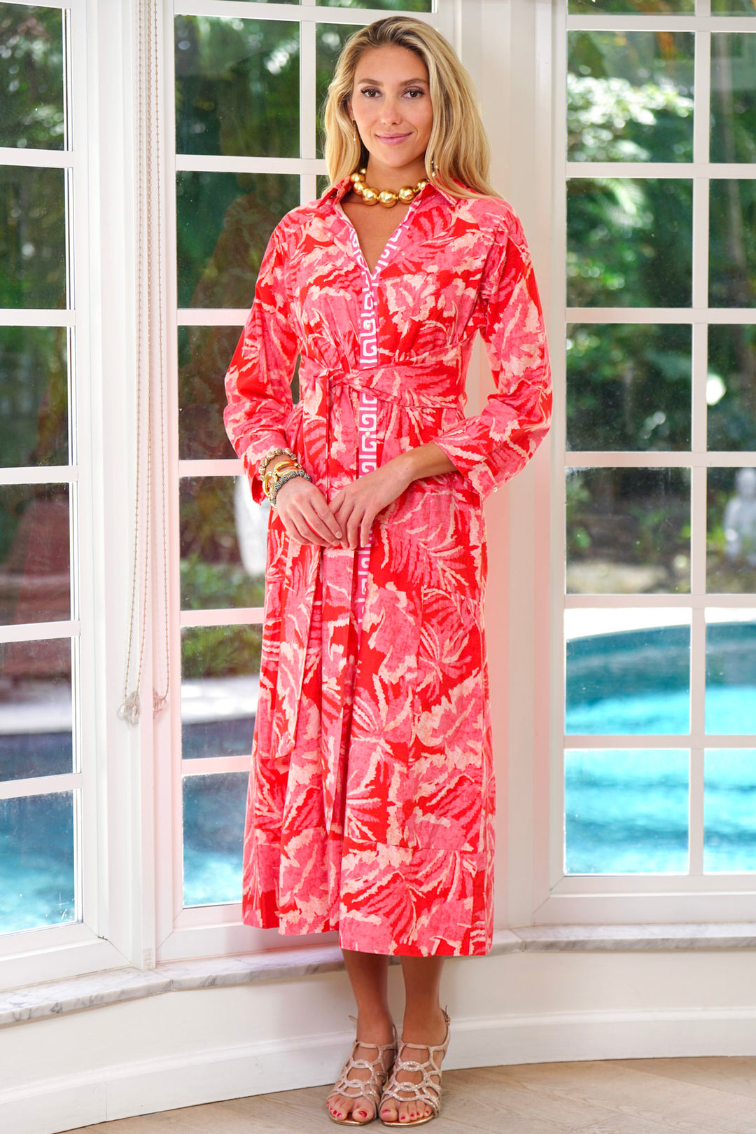 Mable's Dress Papaya