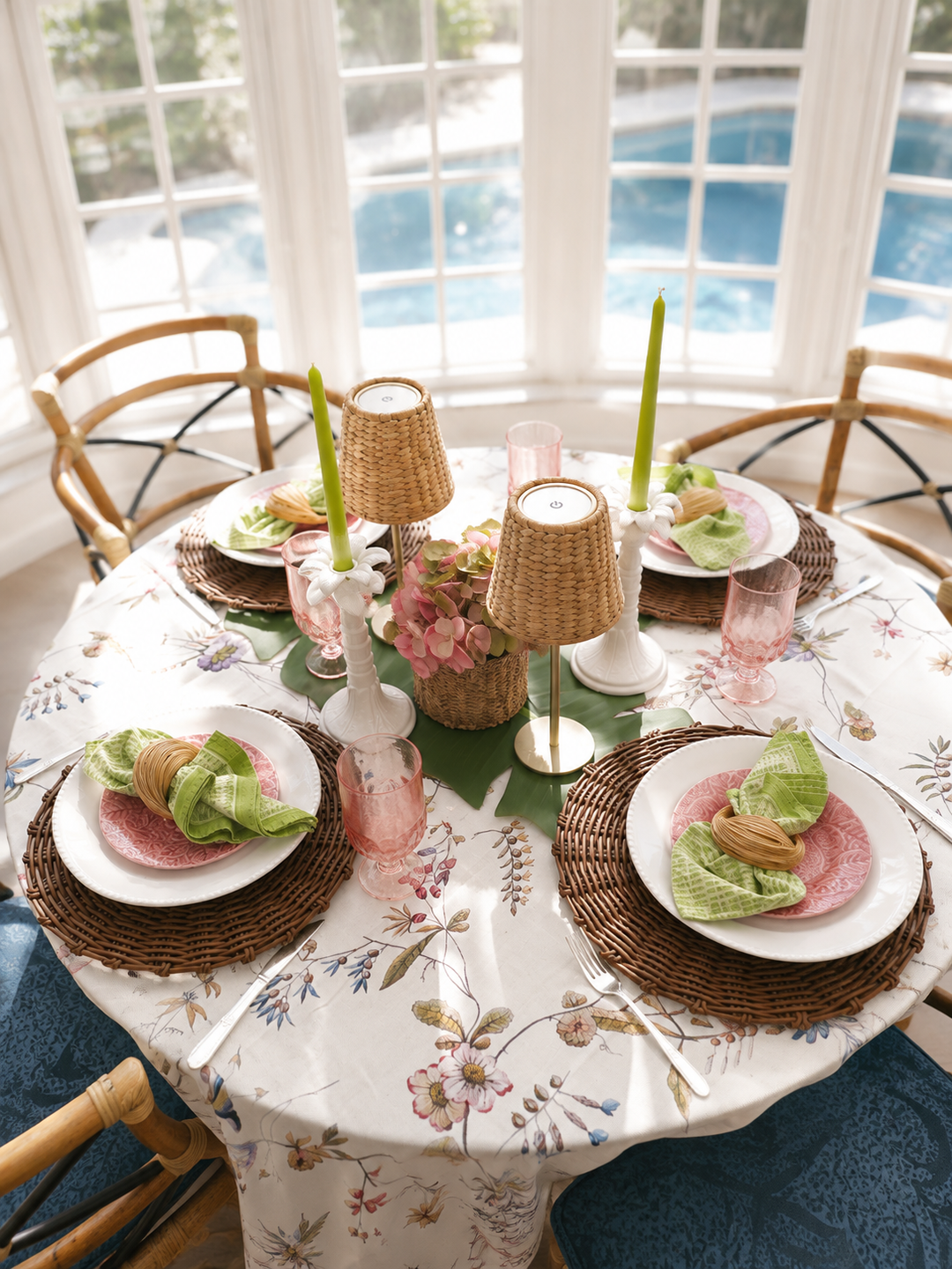 Gabrielle Tablecloth Floral