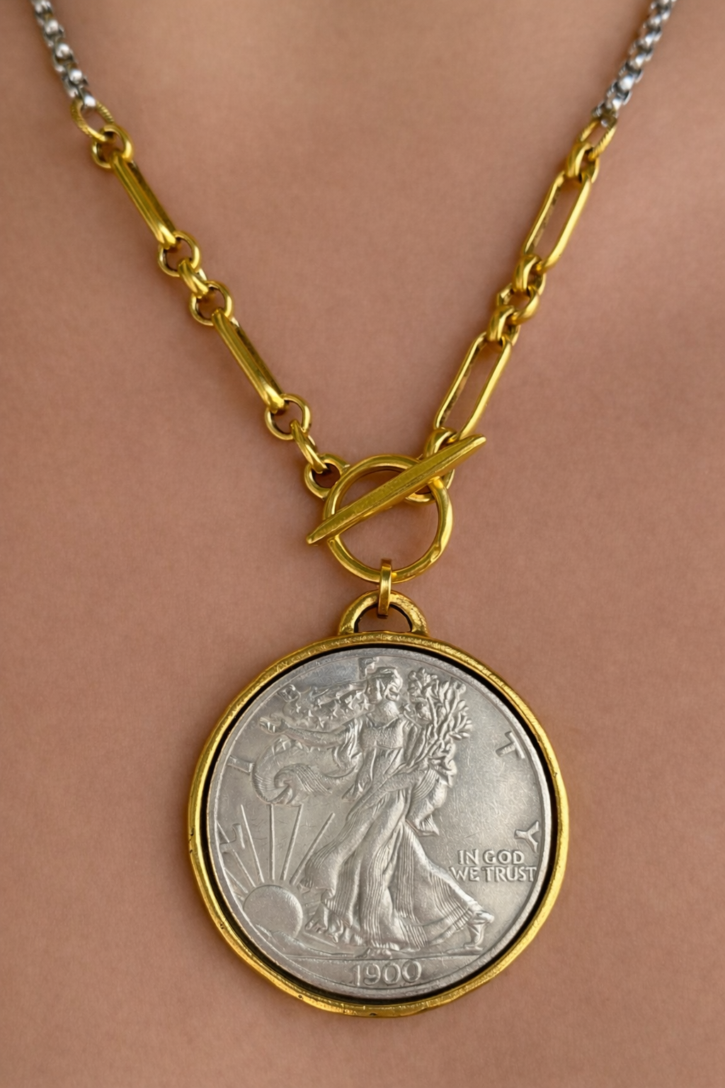 Angela Coin Necklace