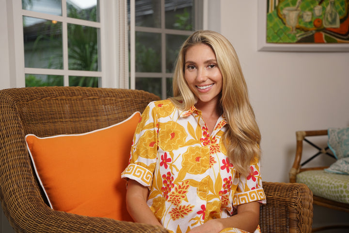 Charlize Dress Ochre Smile
