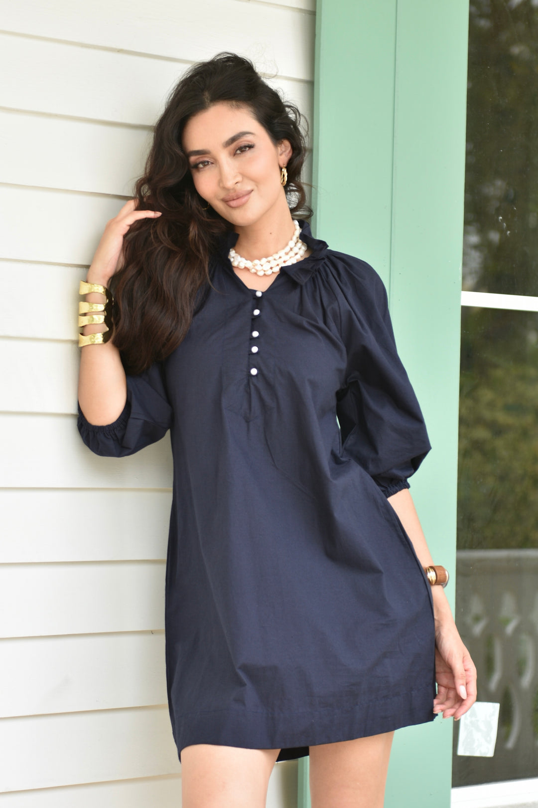 Claire Dress Navy