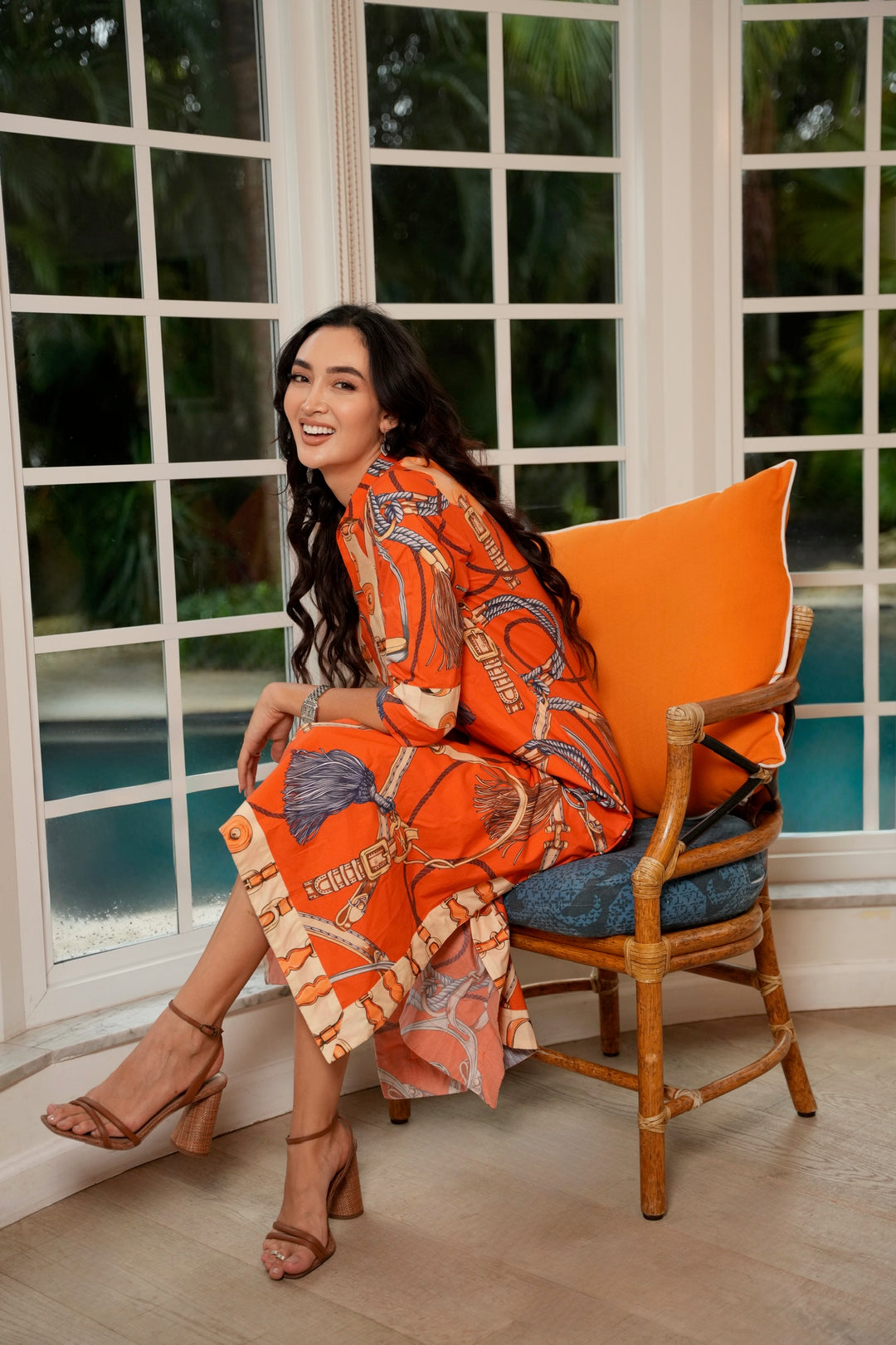 Darviny Kaftan Kentucky Saffron