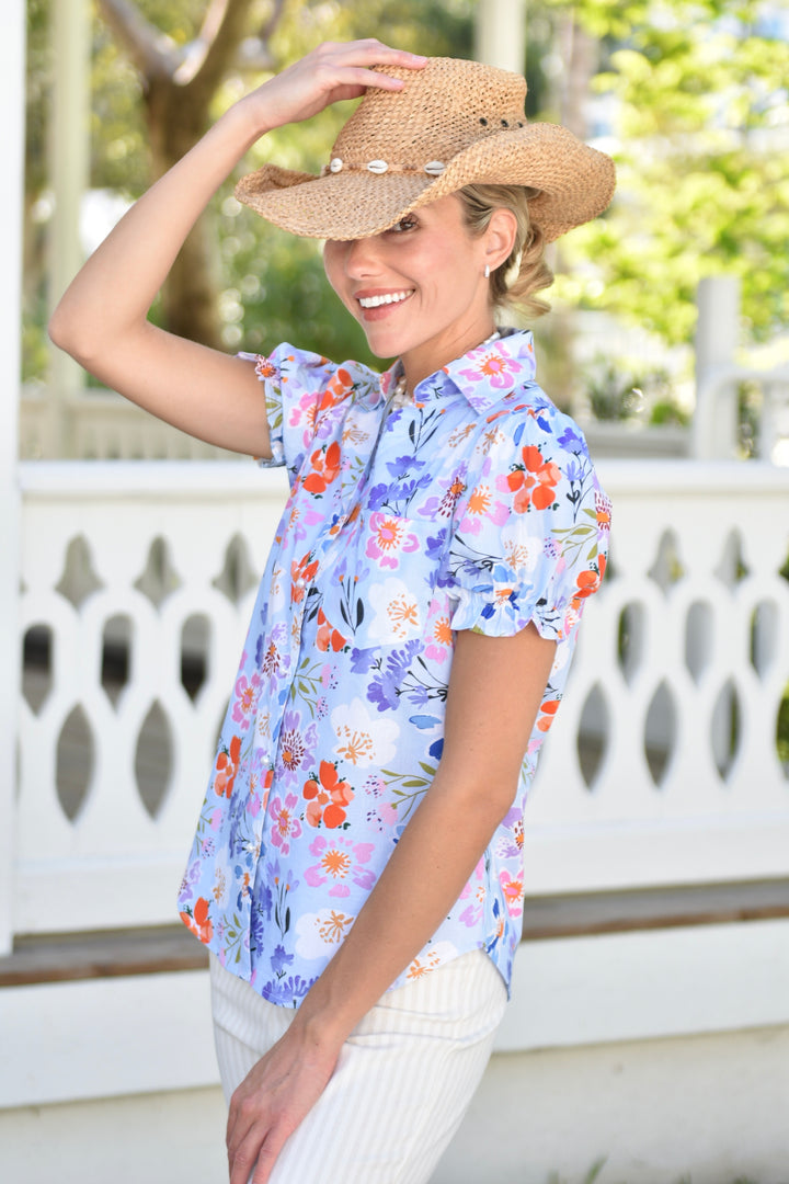 Dar Shirt English Flowers