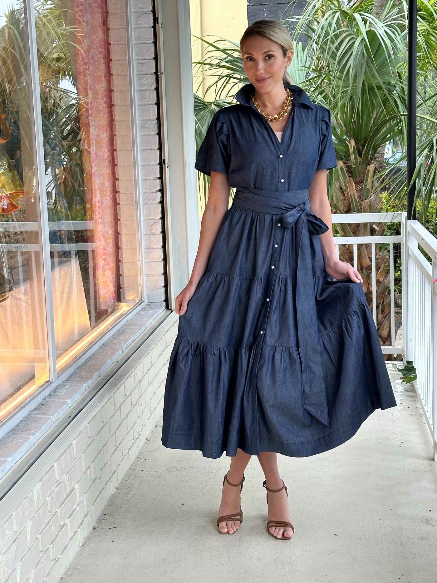 Kristina Dress Denim