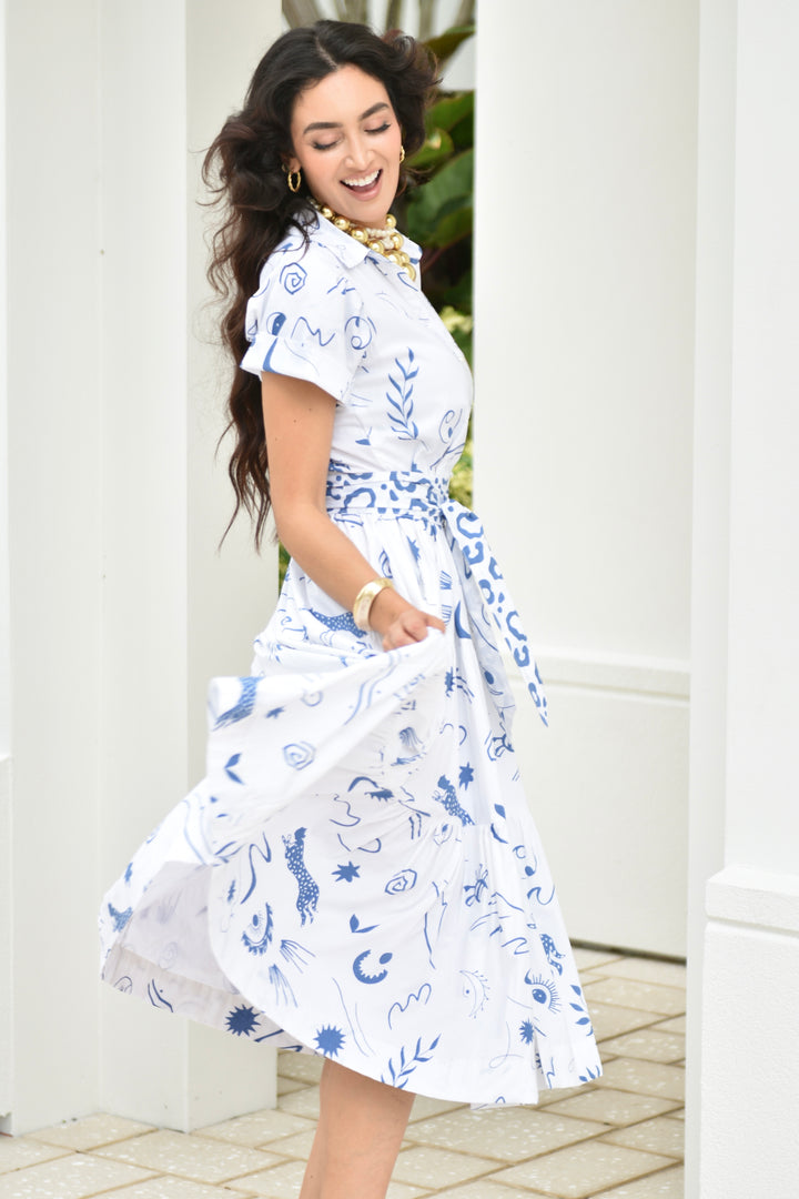 Kristina Dress Santorini