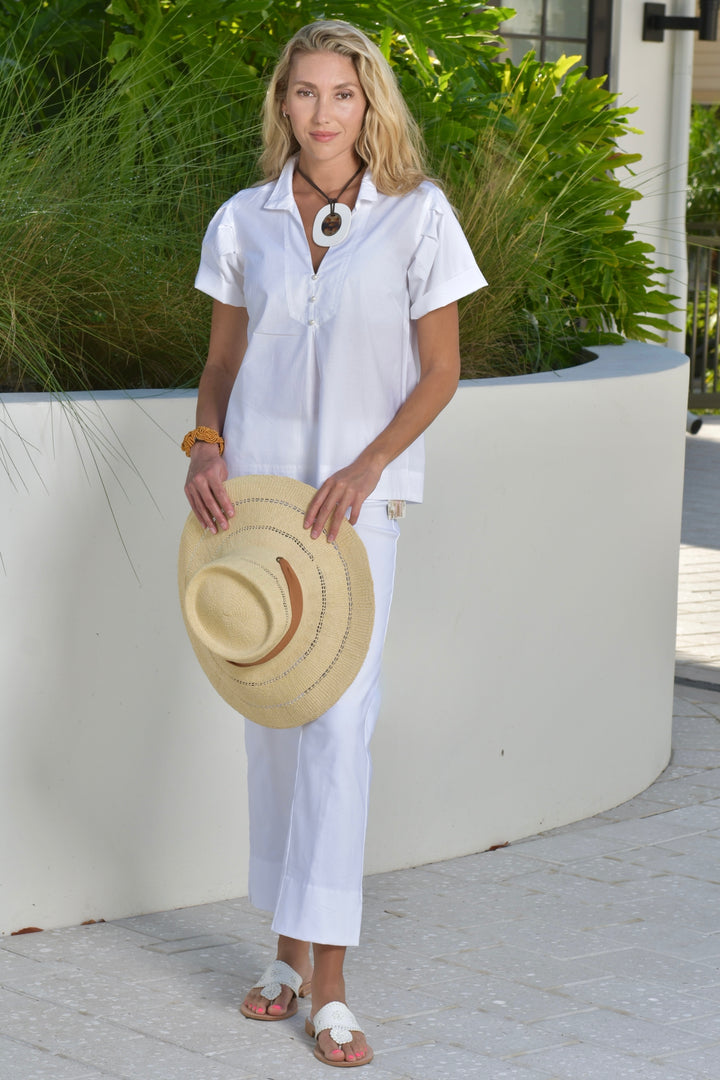 Kristina Top Celestial White