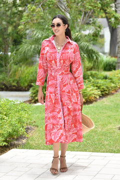 Mable's Dress Papaya