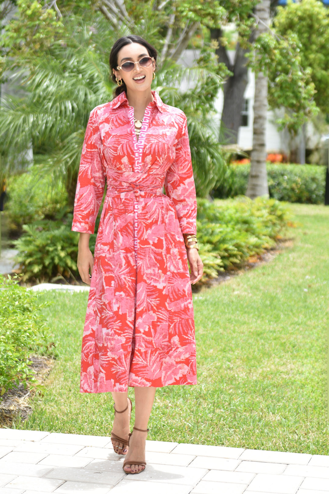 Mable's Dress Papaya