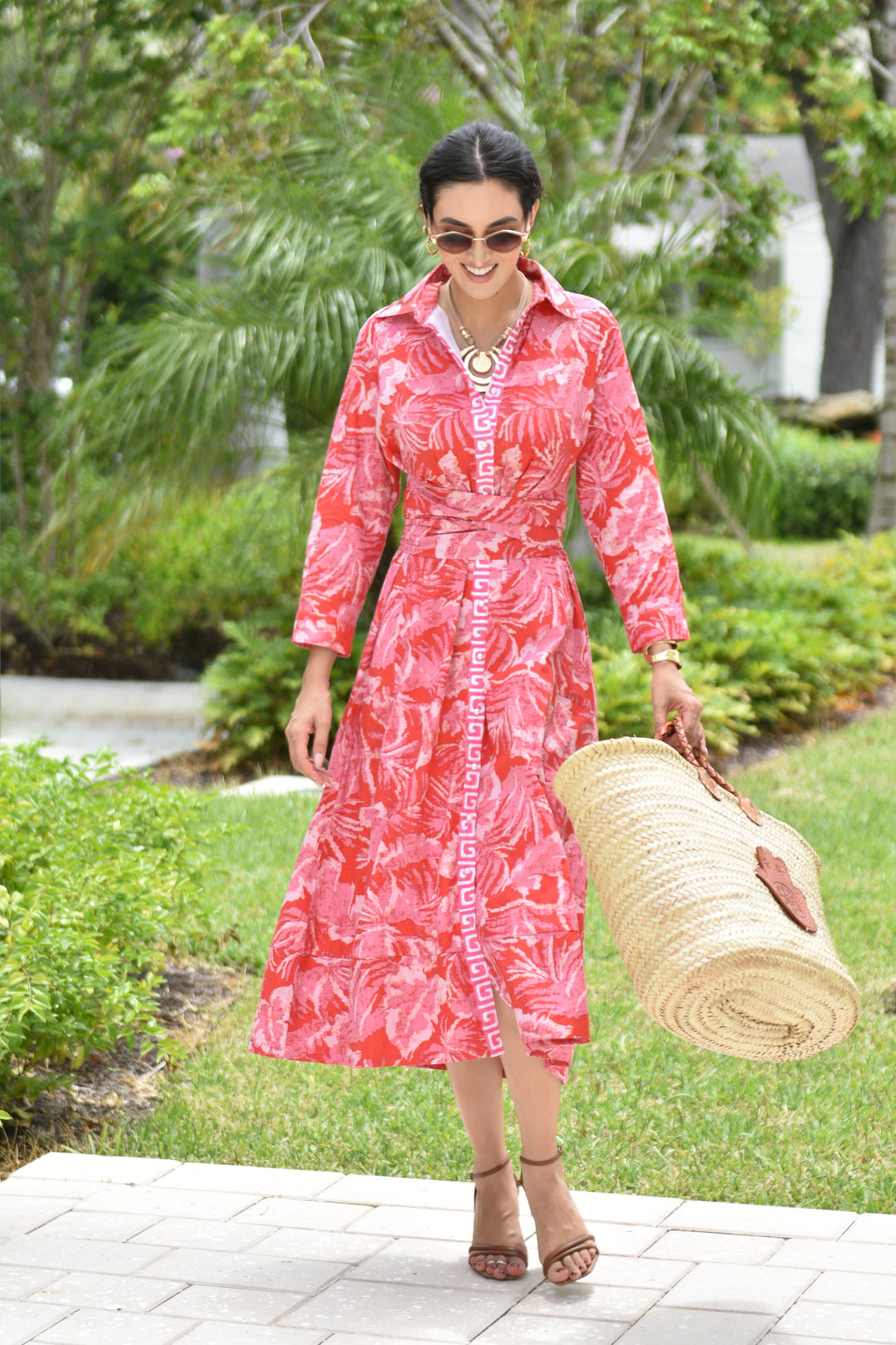 Mable's Dress Papaya