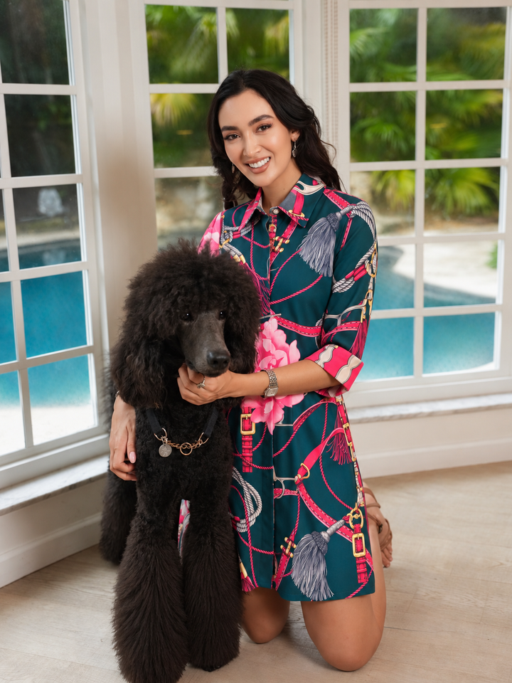Margaux Dress Kentucky Pine