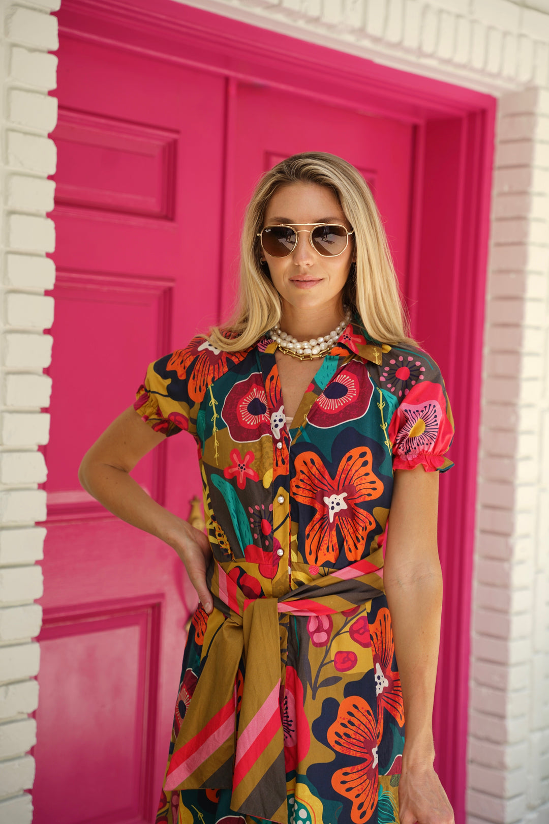 Montclair Dress Fall Blossom