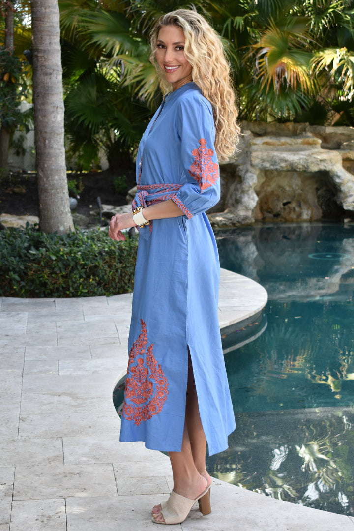 Mykonos Dress Gasparilla Coral