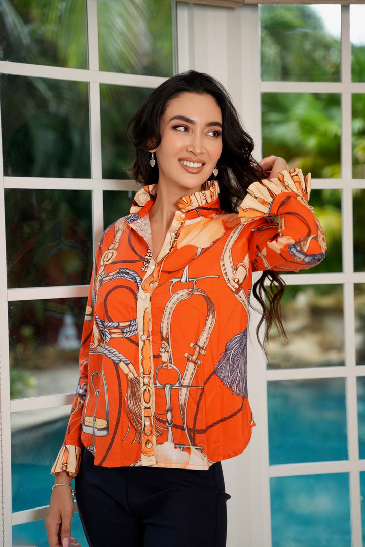 Paris Shirt Kentucky Saffron