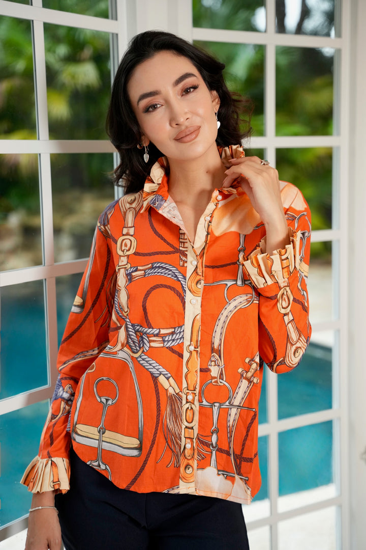 Paris Shirt Kentucky Saffron